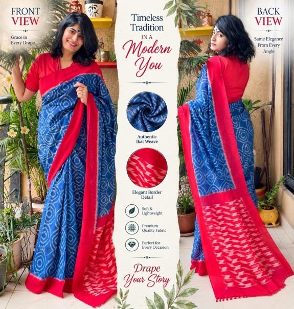 Fancy Mul Mul Cotton Fabric Saree