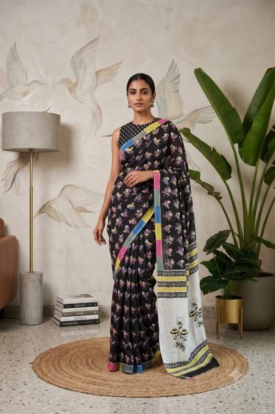 Fancy Mul Mul Cotton Fabric Saree