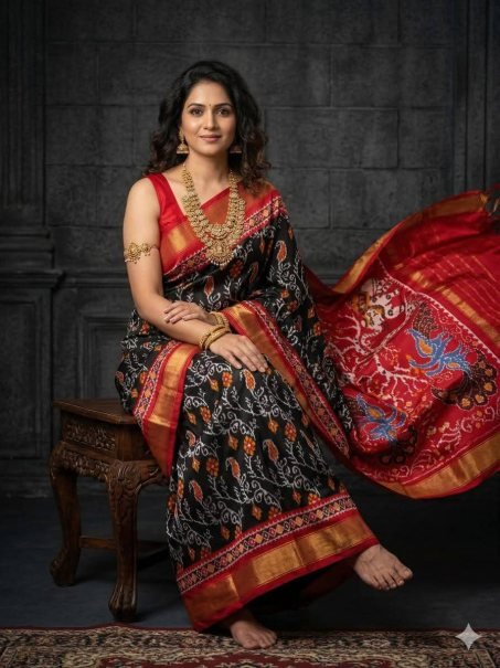 Latest Printed  Double Weaving Sarees