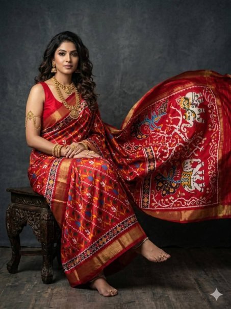 Latest Printed  Double Weaving Sarees