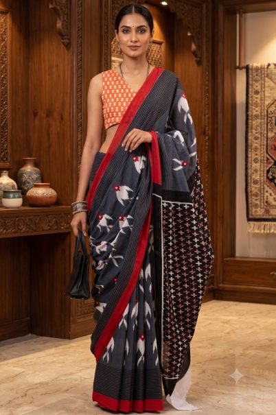Pure Cotton Jaipur Block Print Sarees